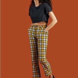 UNIF Dawson plaid pants